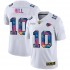 NFL Kansas City Chiefs Tyreek Hill 10 Nike 2020 Multicolor White Jersey