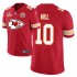 NFL Kansas City Chiefs Tyreek Hill 10 Nike Red Team Logo 2021 Super Bowl LV Jersey