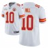 NFL Kansas City Chiefs Tyreek Hill 10 Nike White 2021 Super Bowl LV Jersey