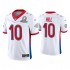 NFL Kansas City Chiefs Tyreek Hill 10 Nike White 2022 AFC Pro Bowl Jersey