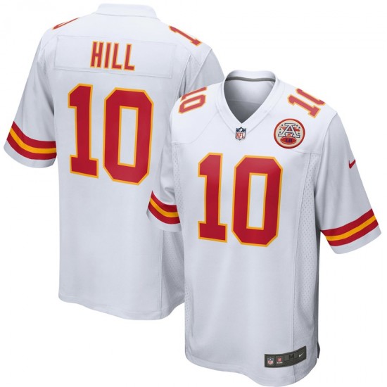 NFL Kansas City Chiefs Tyreek Hill 10 Nike White Jersey