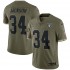 NFL Las Vegas Raiders Bo Jackson 34 Nike 2022 Salute to Service Jersey