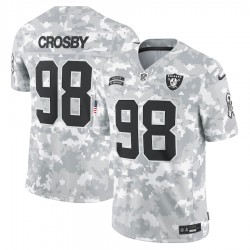 NFL Las Vegas Raiders Maxx Crosby Nike 2024 Salute to Service Jersey