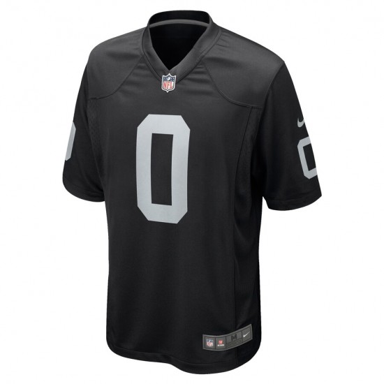 NFL Las Vegas Raiders Trevon Moehrig Nike Black 2021 Draft Jersey