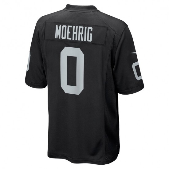 NFL Las Vegas Raiders Trevon Moehrig Nike Black 2021 Draft Jersey