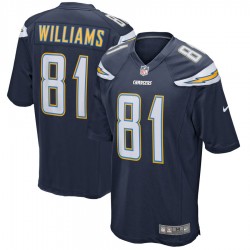 NFL Los Angeles Chargers 81 Nike Navy Jersey