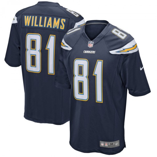 NFL Los Angeles Chargers 81 Nike Navy Jersey