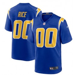 NFL Los Angeles Chargers Brenden Rice Nike Royal 2024 Draft 2nd Alternate Jersey