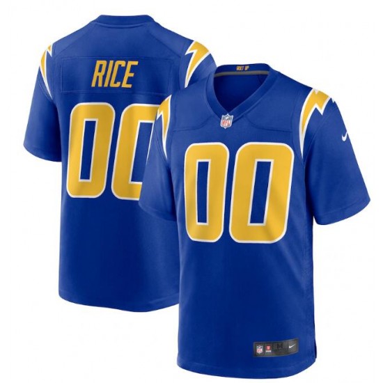 NFL Los Angeles Chargers Brenden Rice Nike Royal 2024 Draft 2nd Alternate Jersey