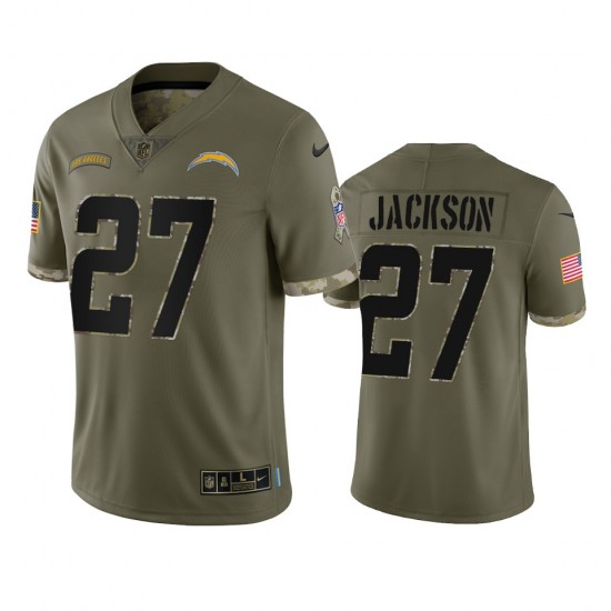 NFL Los Angeles Chargers J C Jackson 27 Nike 2022 Salute To Service Jersey