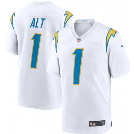 NFL Los Angeles Chargers Joe Alt Nike White 2024 Draft Jersey