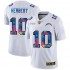 NFL Los Angeles Chargers Justin Herbert 10 Nike 2020 Multicolor White Jersey