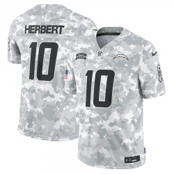 NFL Los Angeles Chargers Justin Herbert Nike 2024 Salute to Service Jersey