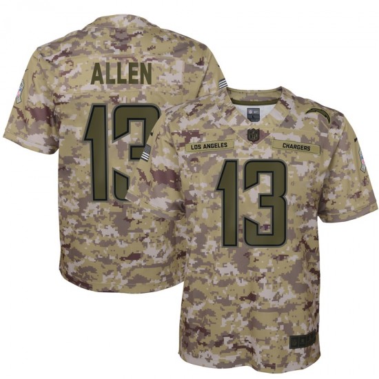 NFL Los Angeles Chargers Keenan Allen 13 Nike Salute to Service Jersey