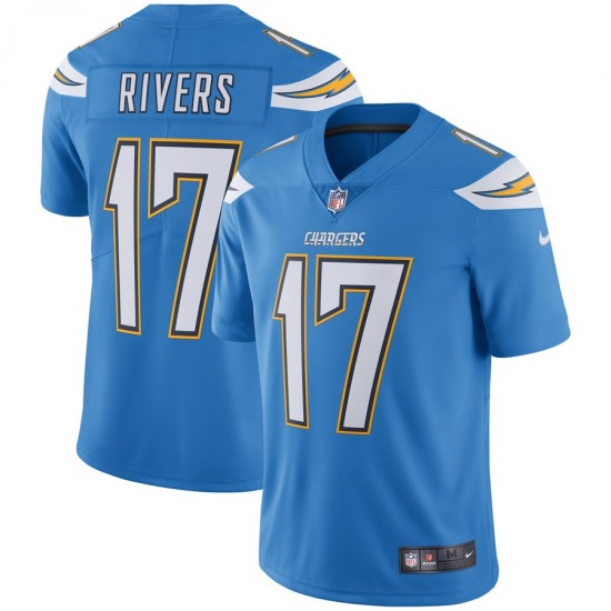 NFL Los Angeles Chargers Philip Rivers 17 Nike Blue Jersey