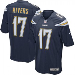NFL Los Angeles Chargers Philip Rivers 17 Nike Navy Jersey