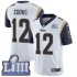 NFL Los Angeles Rams Brandin Cooks 12 Nike White 2019 Super Bowl LIII Jersey