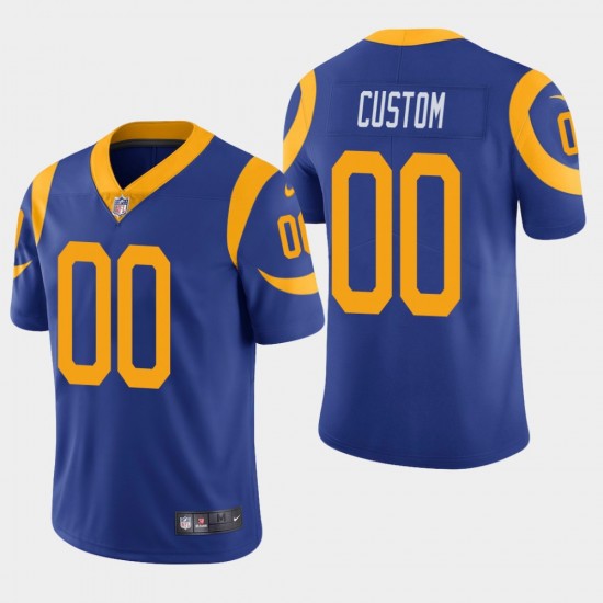 NFL Los Angeles Rams Custom Nike Royal Jersey