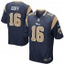 NFL Los Angeles Rams Jared Goff 16 Nike Navy Jersey