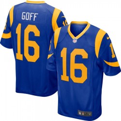 NFL Los Angeles Rams Jared Goff 16 Nike Royal Jersey