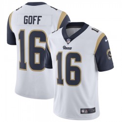 NFL Los Angeles Rams Jared Goff 16 Nike White Jersey