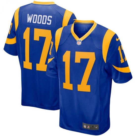 NFL Los Angeles Rams Robert Woods 17 Nike Royal Jersey