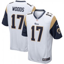 NFL Los Angeles Rams Robert Woods 17 Nike White Jersey