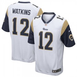 NFL Los Angeles Rams Sammy Watkins 12 Nike White Jersey