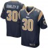 NFL Los Angeles Rams Todd Gurley II 30 Nike Navy Jersey