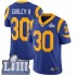 NFL Los Angeles Rams Todd Gurley II 30 Nike Royal 2019 Super Bowl LIII Jersey