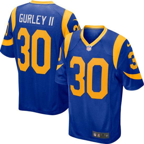 NFL Los Angeles Rams Todd Gurley II 30 Nike Royal Jersey