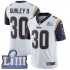 NFL Los Angeles Rams Todd Gurley II 30 Nike White 2019 Super Bowl LIII Jersey