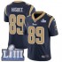NFL Los Angeles Rams Tyler Higbee 89 Nike Blue 2019 Super Bowl LIII Jersey
