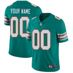 NFL Miami Dolphins Custom Aqua Jersey