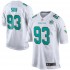NFL Miami Dolphins Ndamukong Suh 93 Nike White Jersey