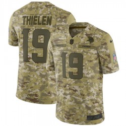 NFL Minnesota Vikings Adam Thielen 19 Nike Salute to Service Jersey