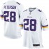 NFL Minnesota Vikings Adrian Peterson 28 Nike White Jersey