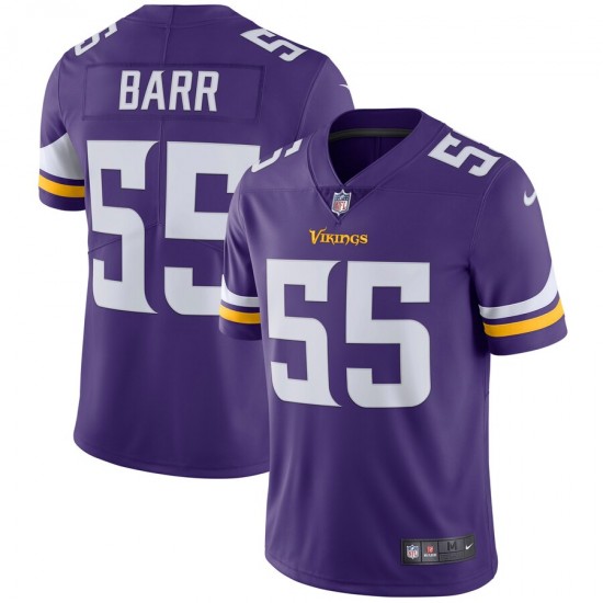 NFL Minnesota Vikings Anthony Barr 55 Nike Purple Jersey