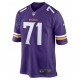 NFL Minnesota Vikings Christian Darrisaw 71 Nike Purple 2021 Draft Jersey