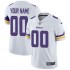 NFL Minnesota Vikings Custom White Jersey