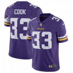 NFL Minnesota Vikings Dalvin Cook 33 Nike Purple Jersey