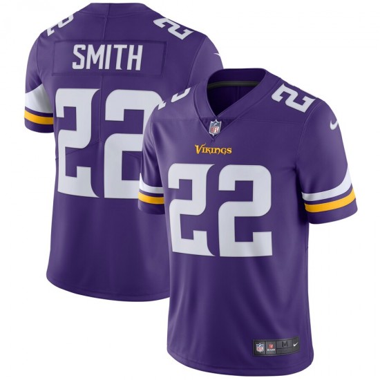 NFL Minnesota Vikings Harrison Smith 22 Nike Purple Jersey