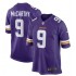 NFL Minnesota Vikings J.J. McCarthy Nike Purple 2024 Draft Jersey