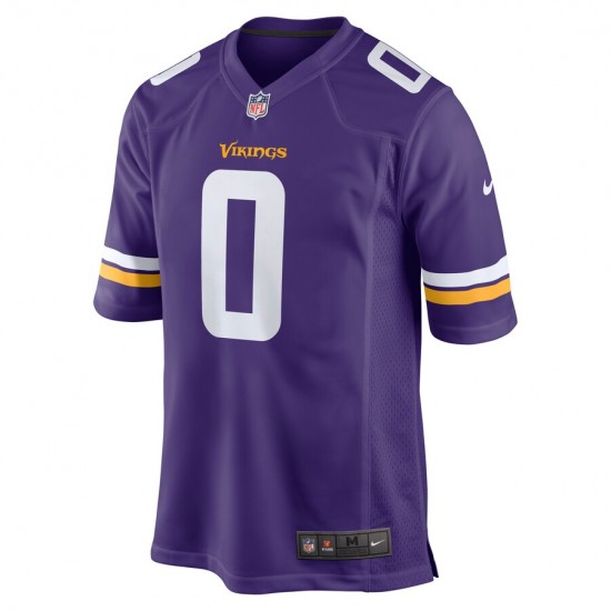 NFL Minnesota Vikings Kellen Mond Nike Purple 2021 Draft Jersey