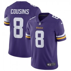 NFL Minnesota Vikings Kirk Cousins 8 Nike Purple Jersey