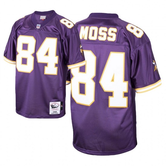 NFL Minnesota Vikings Randy Moss 84 Nike Purple 1998 Throwback Jersey