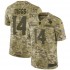 NFL Minnesota Vikings Stefon Diggs 14 Nike Salute to Service Jersey