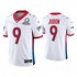NFL New England Patriots Matthew Judon 9 Nike White 2022 AFC Pro Bowl Jersey