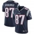 NFL New England Patriots Rob Gronkowski 87 Nike Navy Jersey