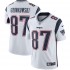 NFL New England Patriots Rob Gronkowski 87 Nike White Jersey